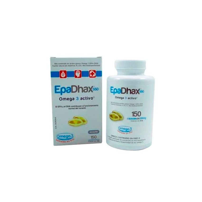 Epadhax Omega 3 Active 550Mg  150 Caps