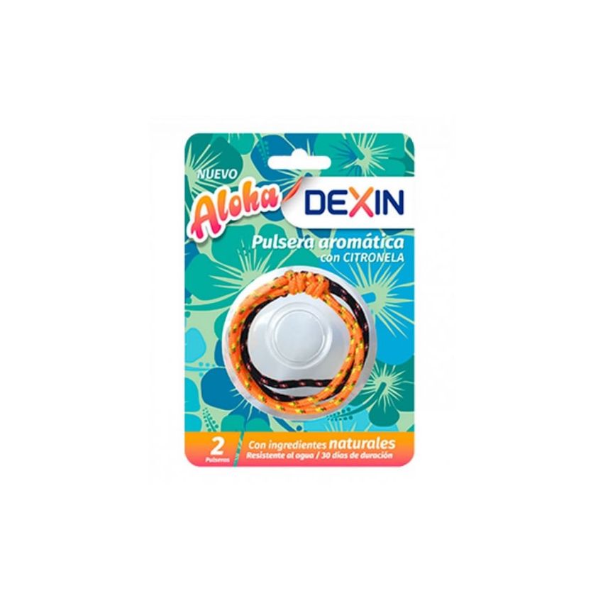 Dexin Aloha Mosquito Bracelets 2 Unités