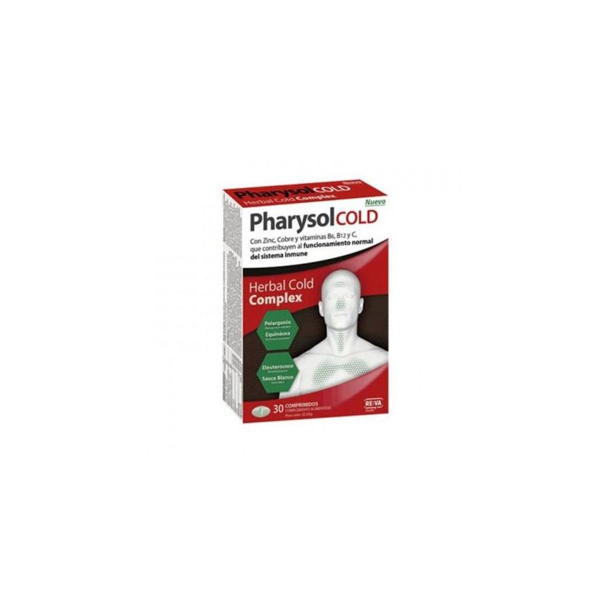 Reva Pharysol Cold 30 Comprimés