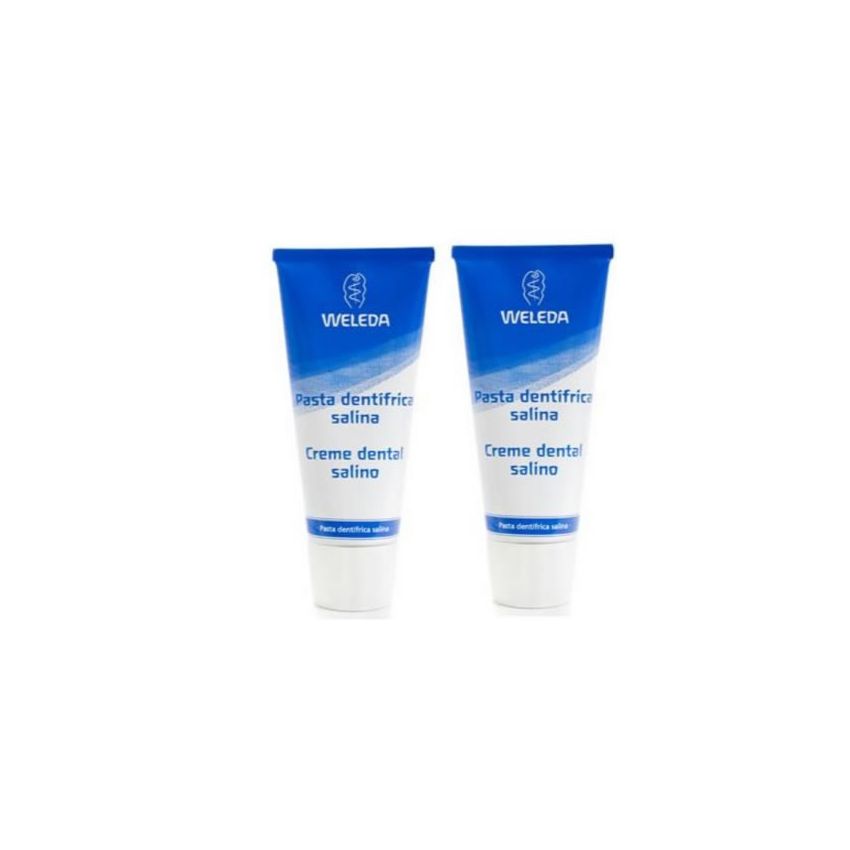 Weleda Pâte Dentifrice Saline 2X75Ml