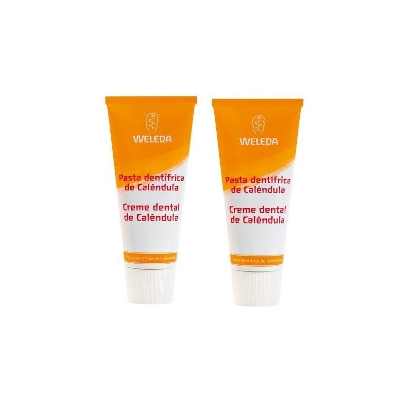 Weleda Pâte Dentifrice Au Calendula 2X75Ml
