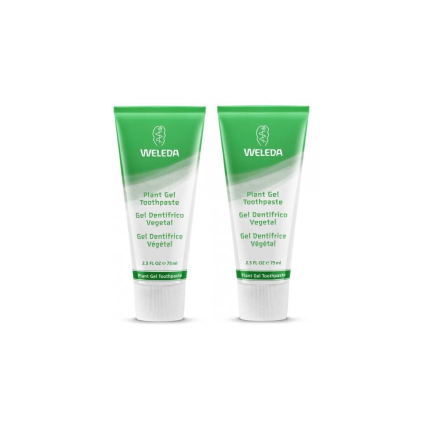Weleda Gel Dentifrice Végétal 2X75Ml