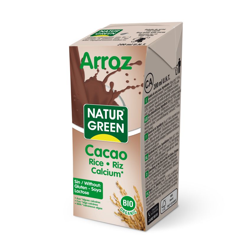 Naturgreen Arroz Choco Calcium 200Ml