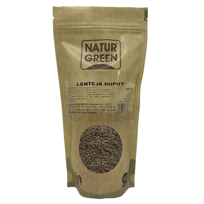 Naturgreen Lenteja Dupui Bio 500G
