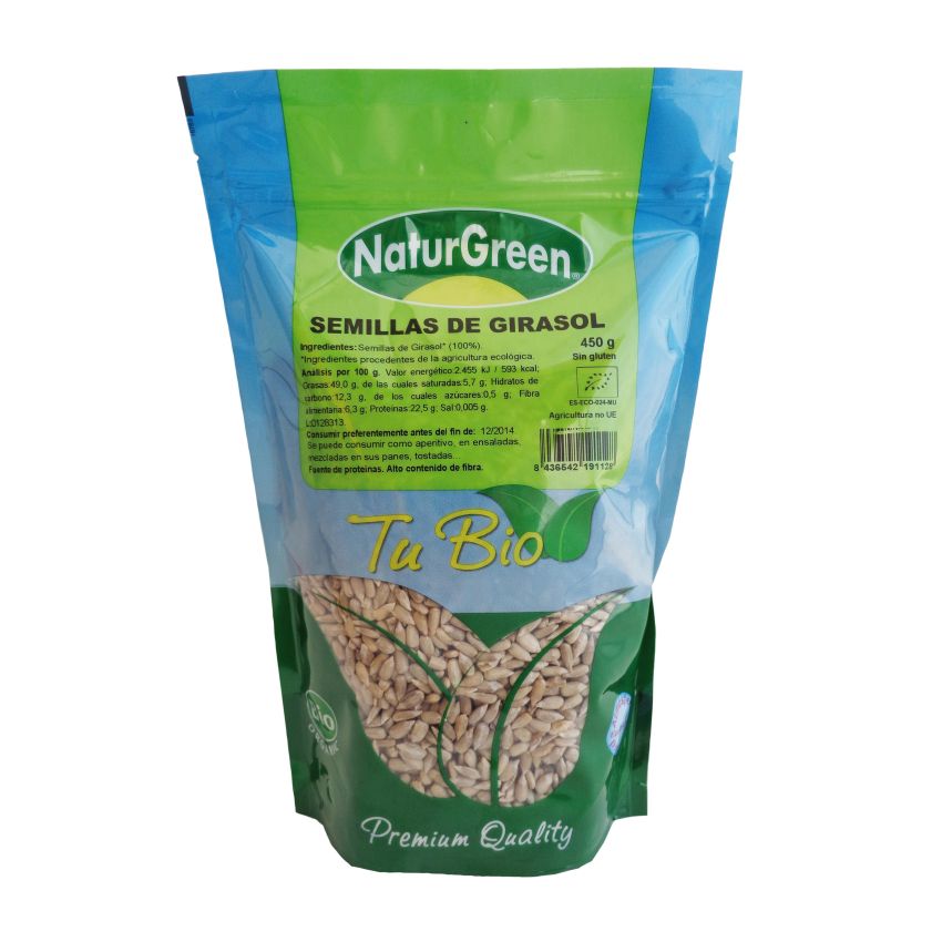 Naturgreen Semilla De Girasol Bio 450G