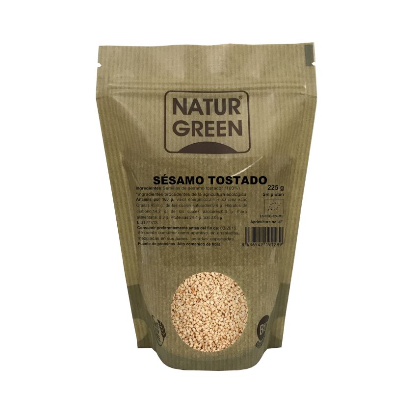 Naturgreen Sesamo Tostado Bio 225G