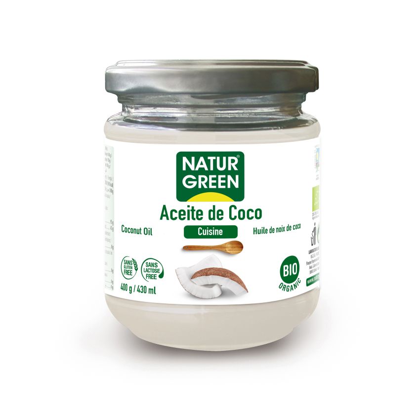 Naturgreen Aceite De Coco Suave Tarro 400G