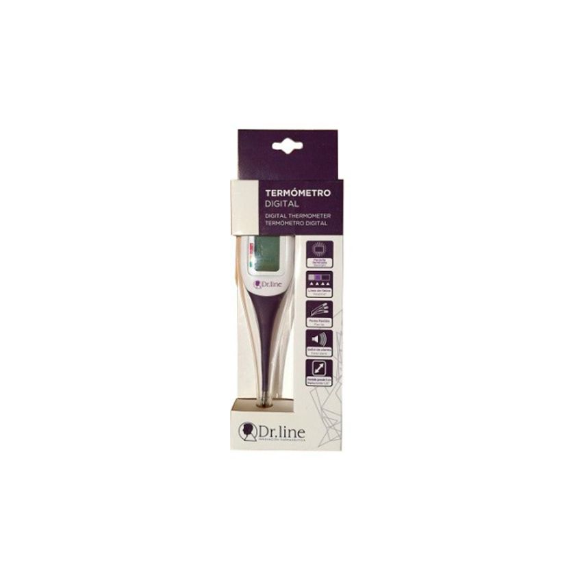 Dr. Line Thermomètre Numérique Pointe Flexible 1U