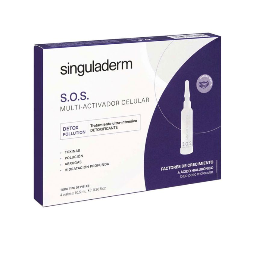 Singuladerm S.O.S. Detox-Polution - 4 X 10,5 Ml