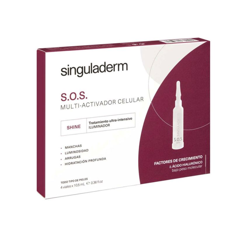Singuladerm S.O.S. Shine - 4 X 10,5 Ml