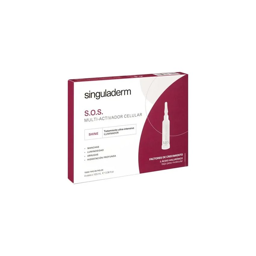 Singuladerm S.O.S. Shine - 4 X 10,5 Ml