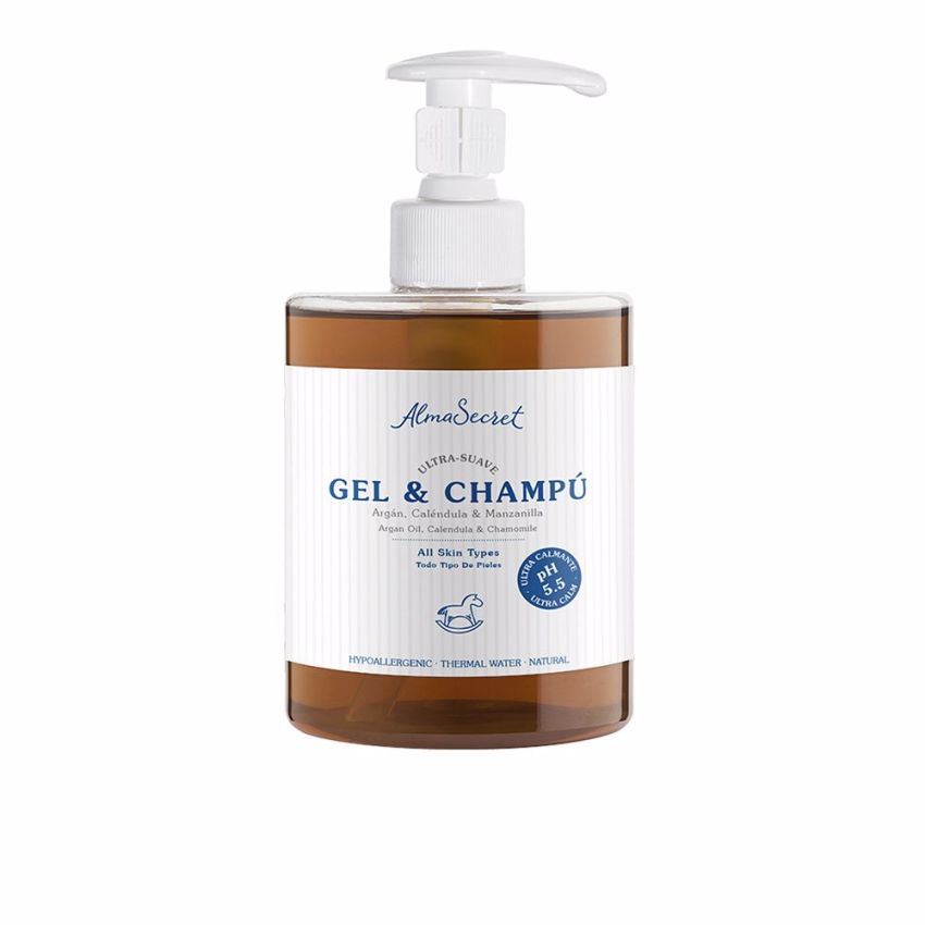 Gel-Shampooing Doux À L'Argan, Au Calendula Et À La Camomille - 500 Ml