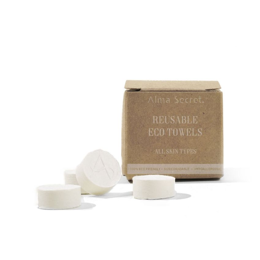 Lingettes Compressées Eco-Towels Réutilisables - 15 U