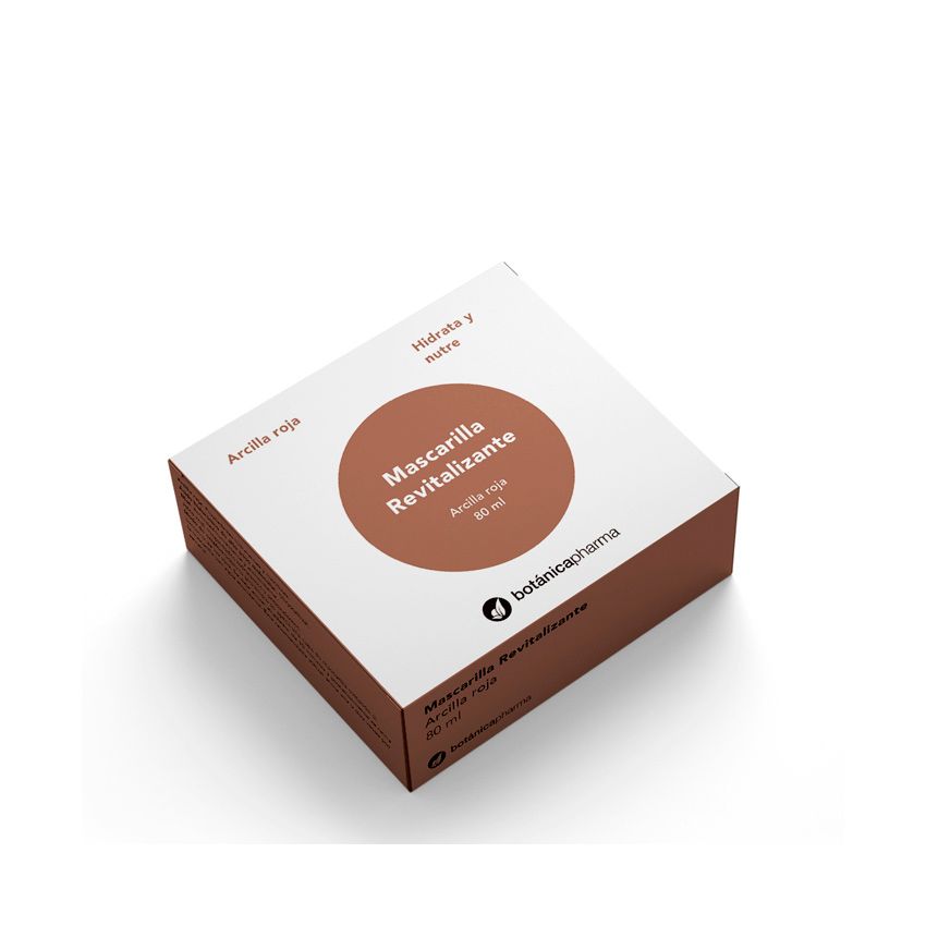 Botanicapharma Masque D'Argile Rouge Revitalisant 80Ml