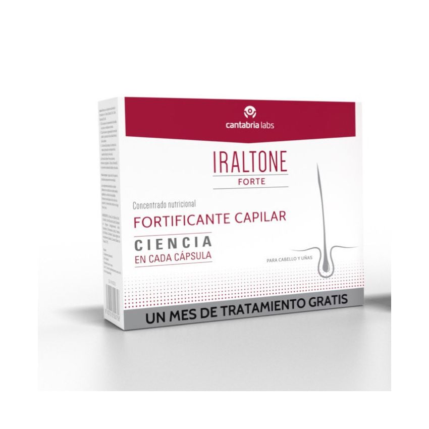 Iraltone Forte Fortifiant Pour Cheveux 2 X 60 Capsules