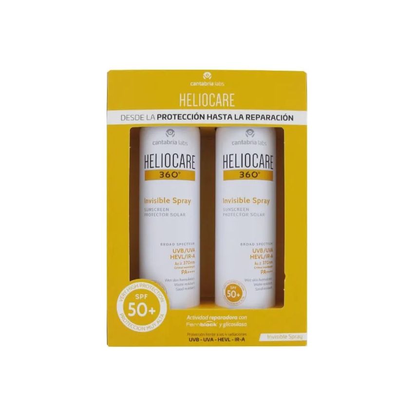Heliocare Invisible Spray 360 Spf50+ 2X200Ml