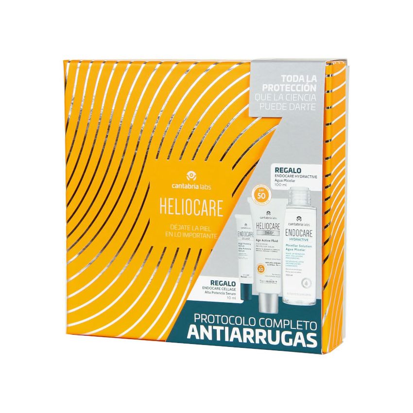 Heliocare 360º Age Active Fluid Spf50 50Ml Set 3 Pièces