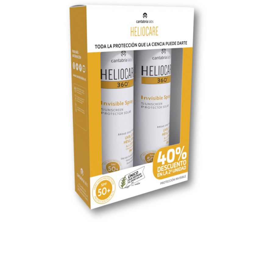 Heliocare Invisible Spray 360 Spf50+ 2X200Ml