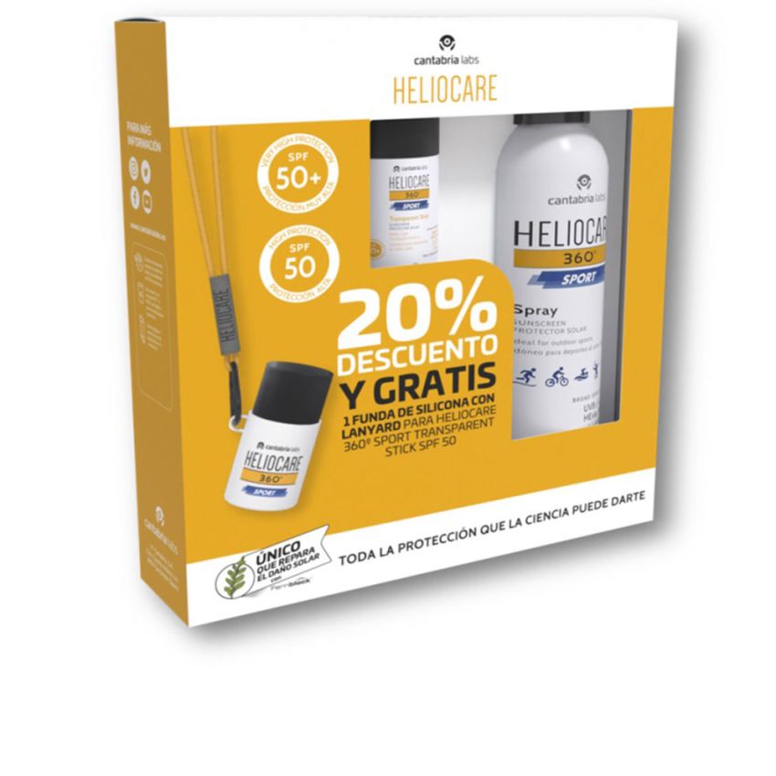 Heliocare 360º Sport Sunscreen Spf 50+ Set 3 Pieces