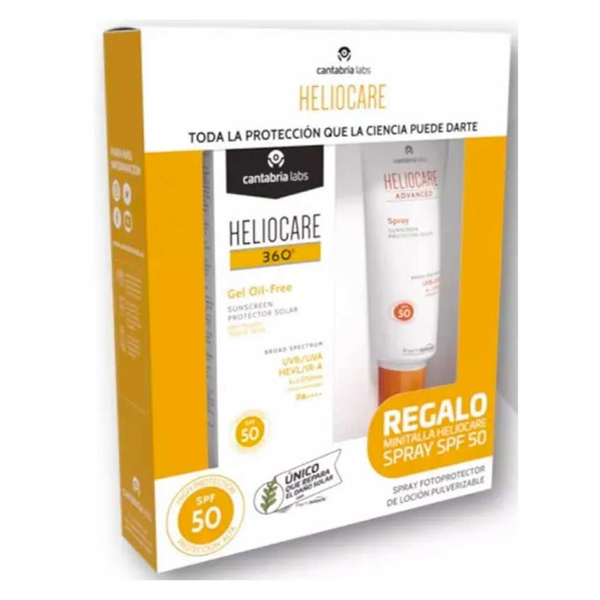 Heliocare 360º Oil Free Gel Spf50 50Ml + Cadeau Gratuit