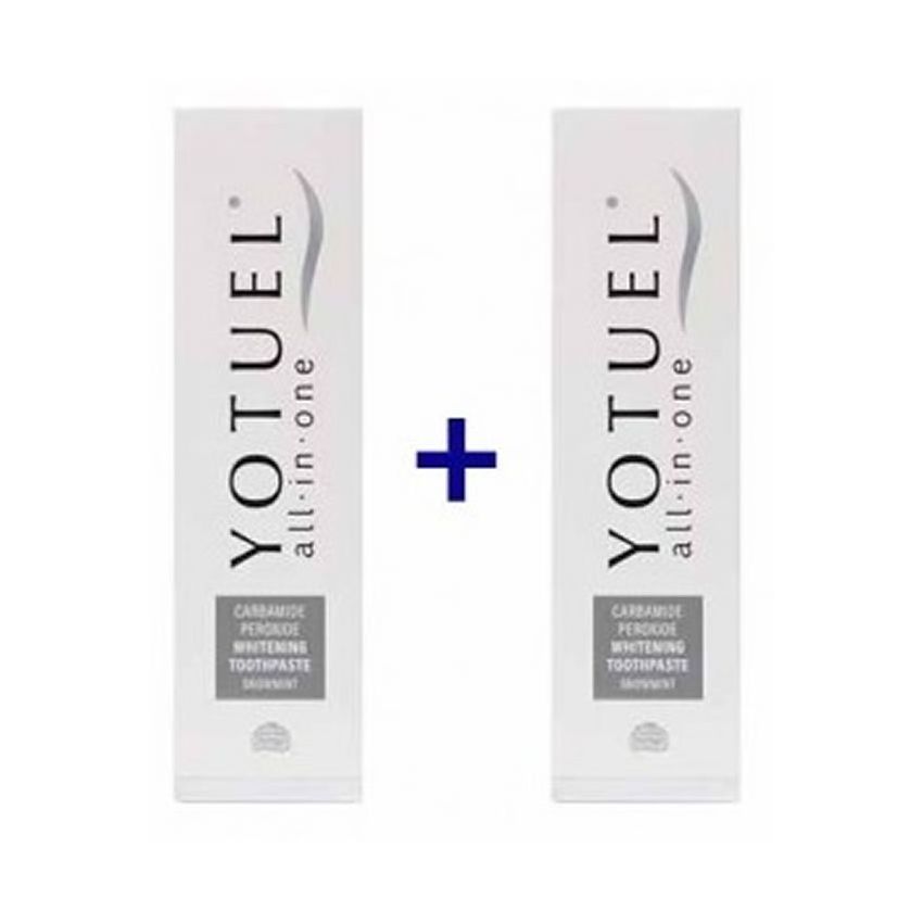 Yotuel Pack Duo All In One Snowmint Dentifrice Blanchissant 2 X 75 Ml
