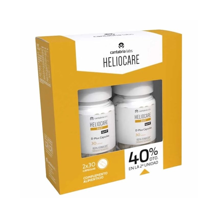 Heliocare 360 D Plus Cápsulas 2X30 Capsules