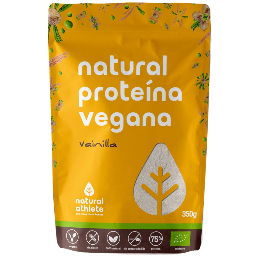 Natural Athlete Proteina Vegana Vainilla Bio 350G