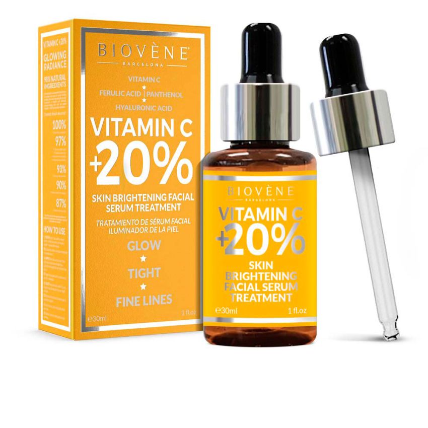 Sérum Éclaircissant Pour Le Visage À La Vitamine C + 20 % - 30 Ml