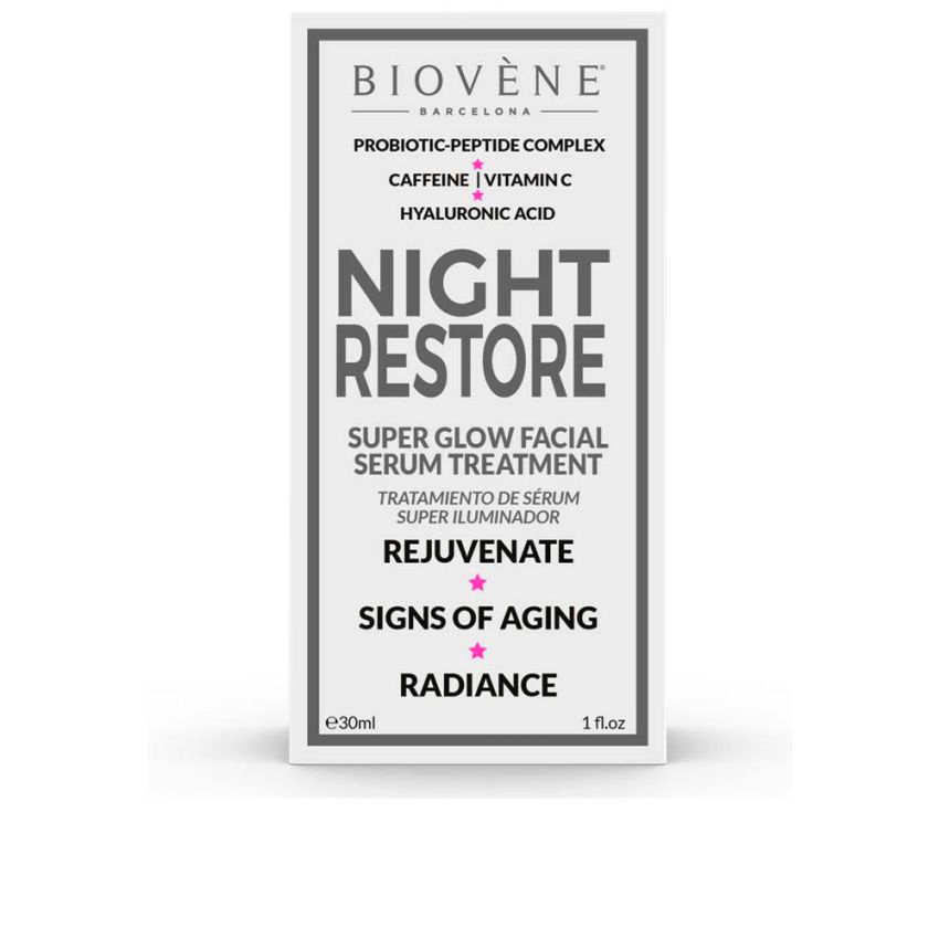 Night Restore Super Glow Facial Serum Treatment - 30 Ml