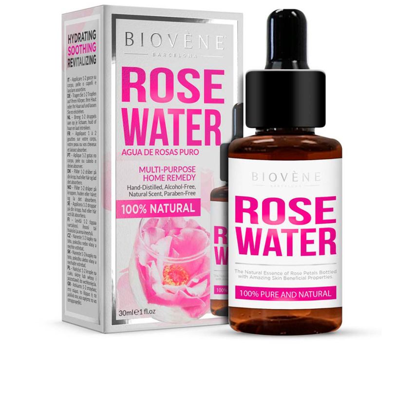 Rose Water Pure And Natural Multi-Purpose Home Remedy - 30 Ml