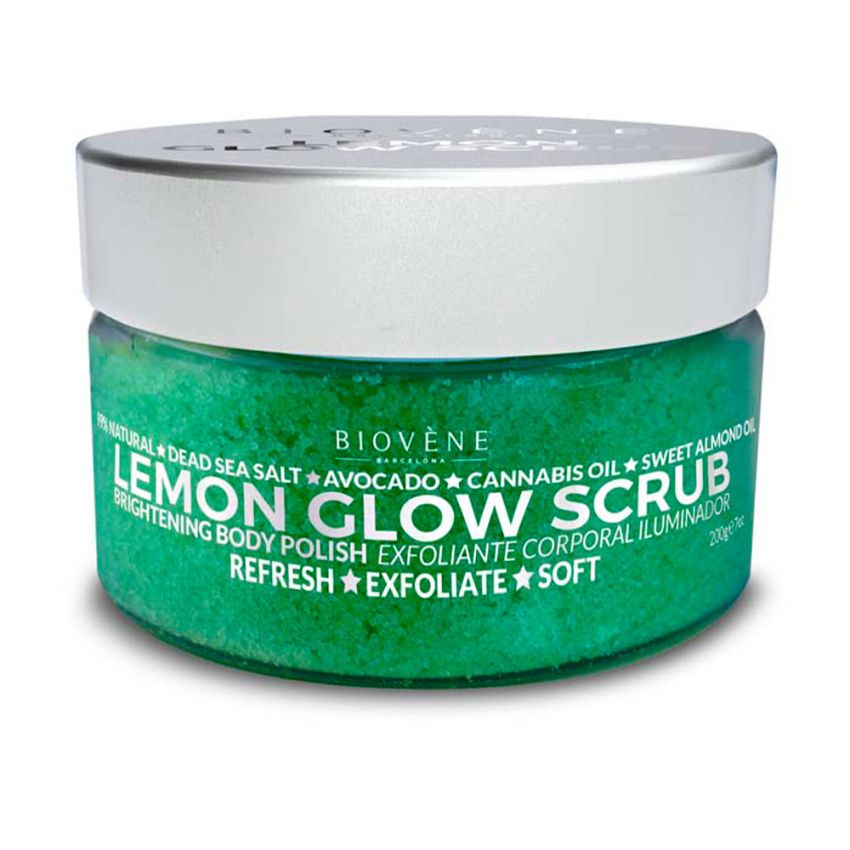 Lemon Glow Scrub Brightening Body Polish - 200 G