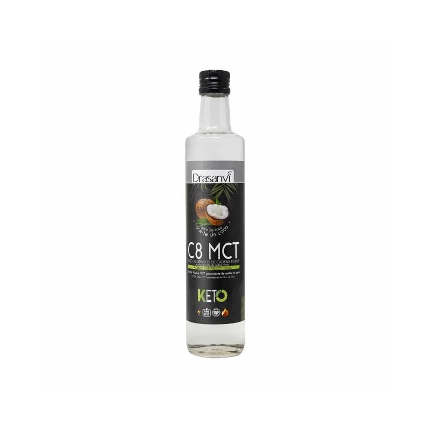 Keto Drasanvi Mct Pure Coconut Oil 100% C8 500Ml