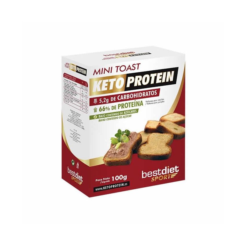 Keto Protein Mini Toast 100G