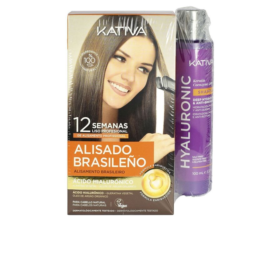 Kativa Professional Brazilian Hyaluronic Straightening + Shampoo 100Ml