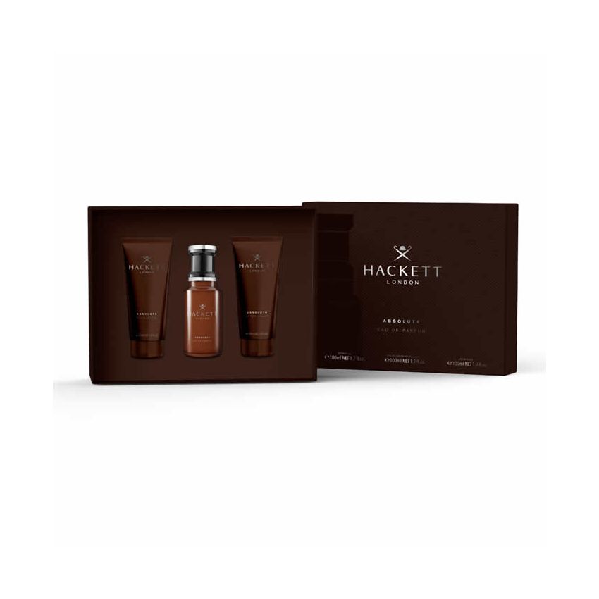 Hackett Absolute Eau De Parfum Vaporisateur 100Ml Coffret 3 Produits