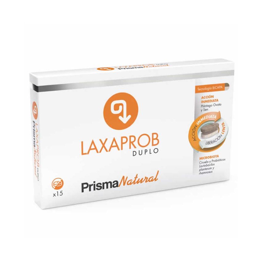 Prisma Natural Laxaprob 15 Bilayer Tablets