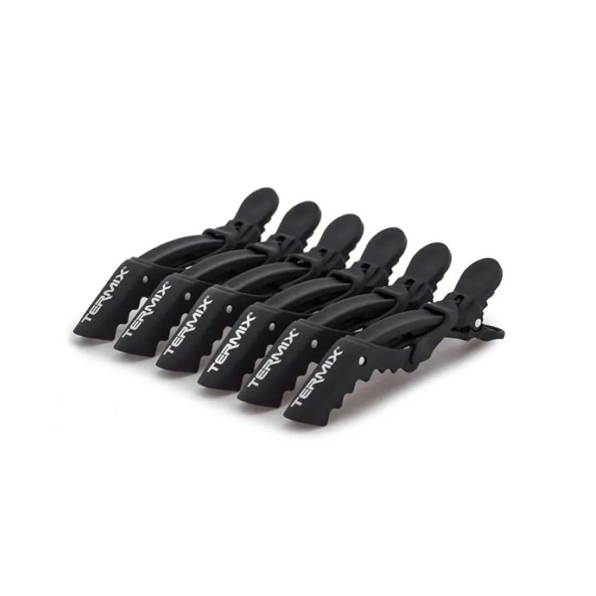 Termix Professional Soft Touch Hair Clips 6 Units