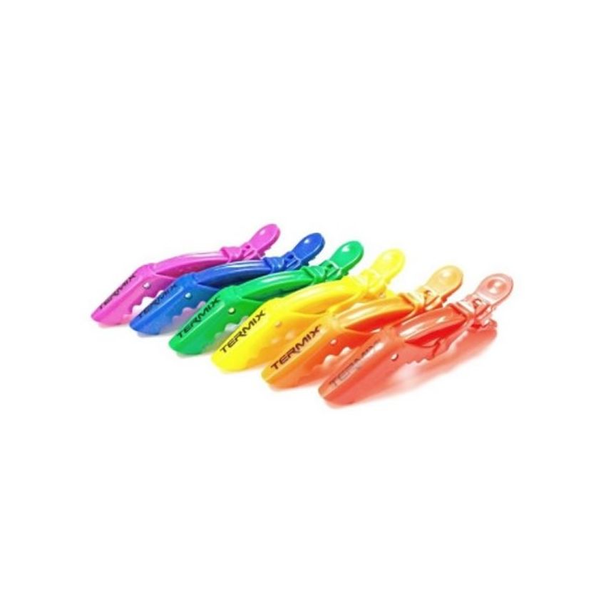 Termix Professional Pride Hair Clips 6 Units