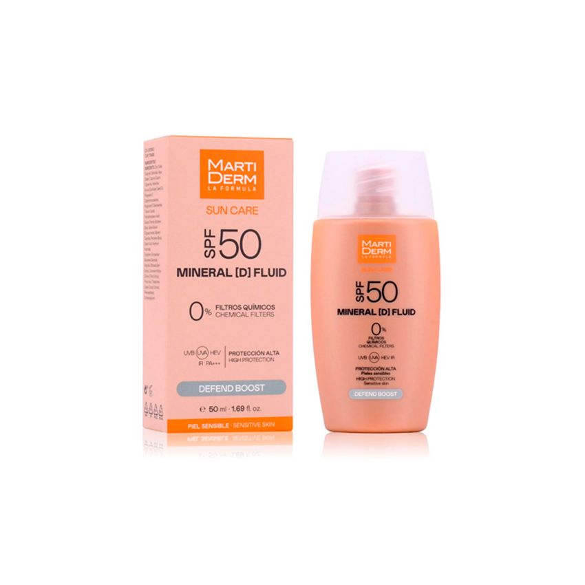Martiderm Fluide Minéral Soin Solaire Spf50 50Ml
