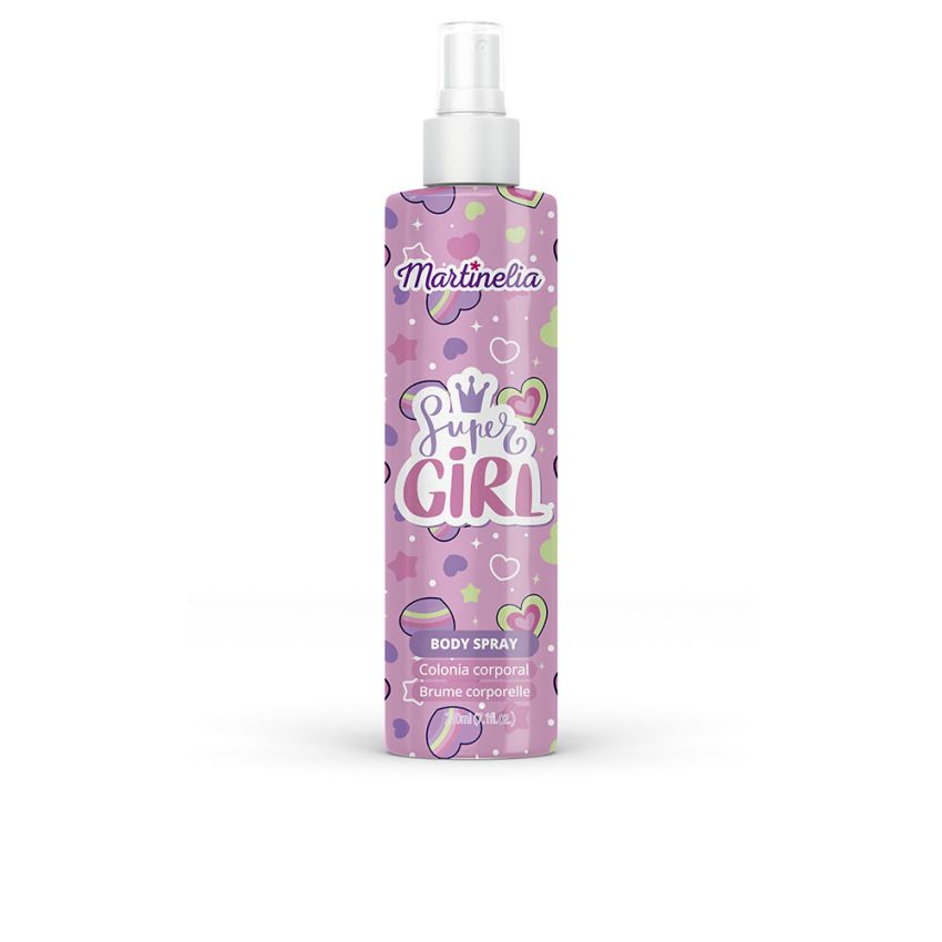 Vaporisateur Corporel À Eau De Cologne Super Girl - 210 Ml