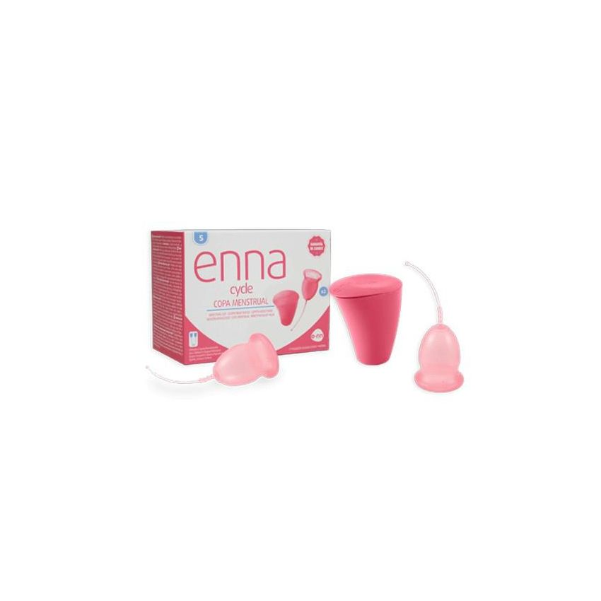 Enna Cycle Coupe Menstruelle Taille S 2 Tasses Stérilisateur