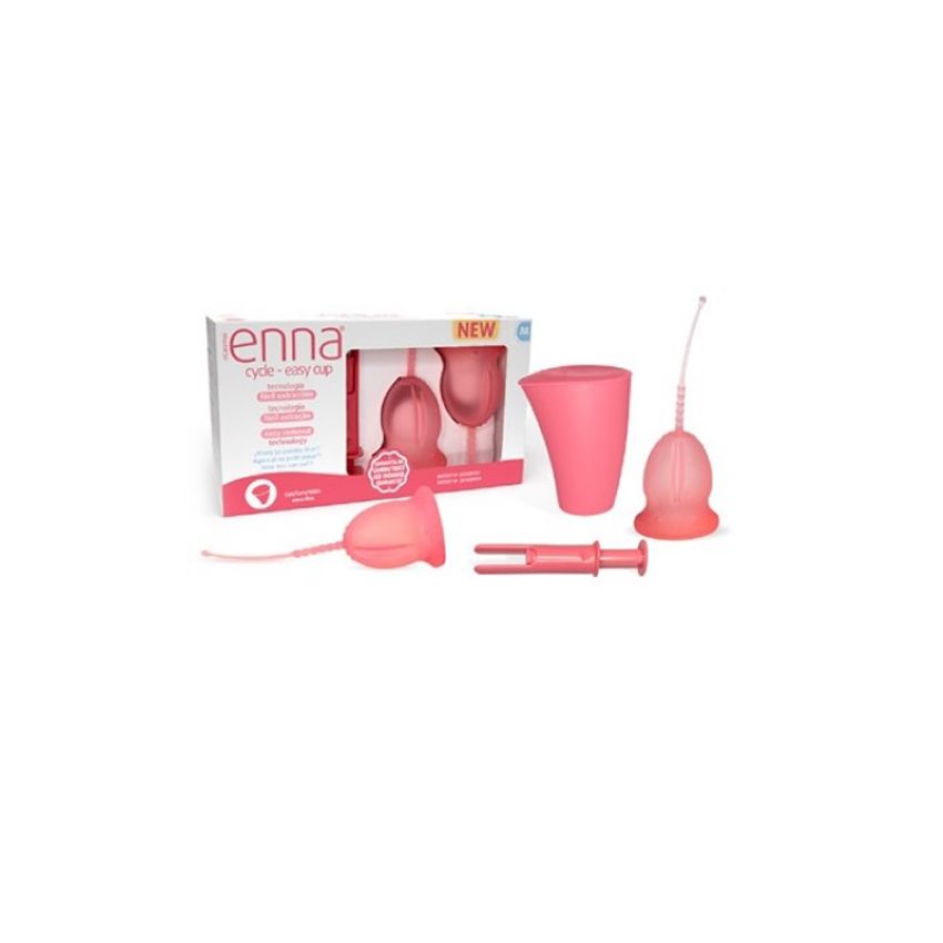 Enna Cycle 2 Coupes Menstruelles Taille M + Applicateur