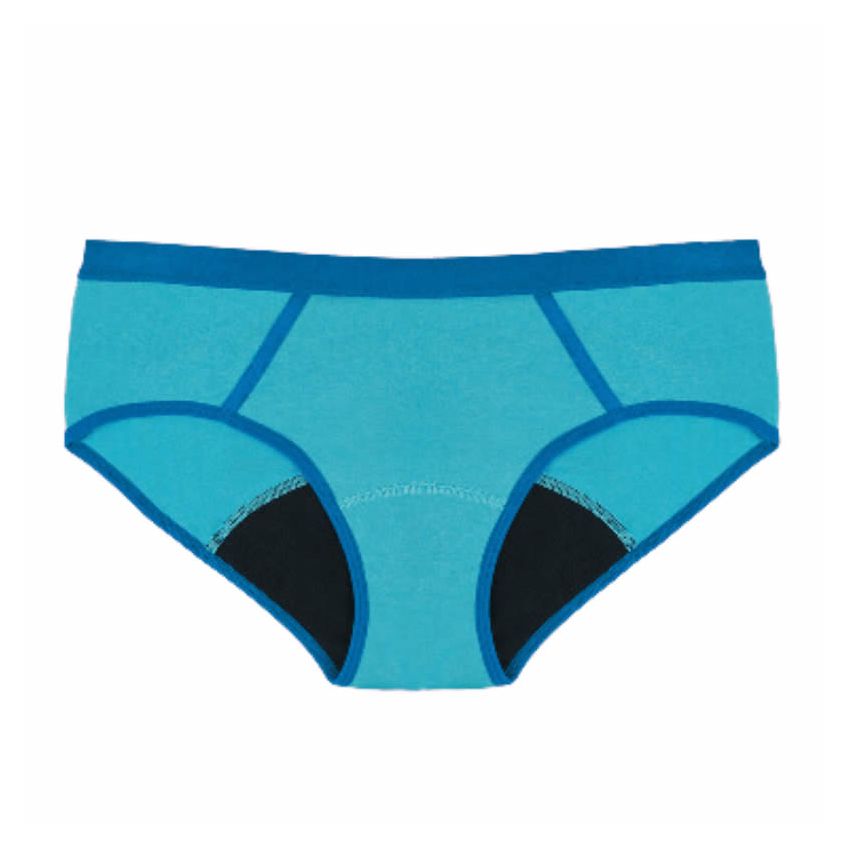 Enna Menstrual Panty Sporty Moderate Flow Day-Night Blue  T-158