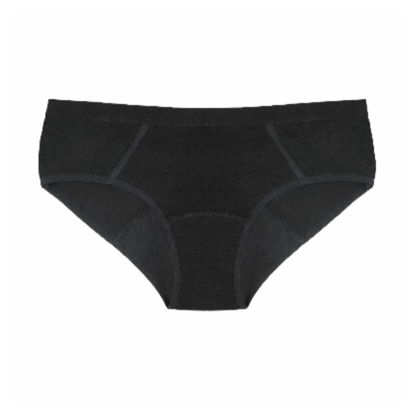 Enna Menstrual Panty Sporty  Moderate Flow Black T.152