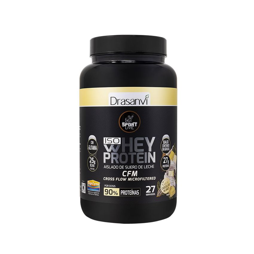 Drasanvi Whey Protein Chocolat Blanc 800G