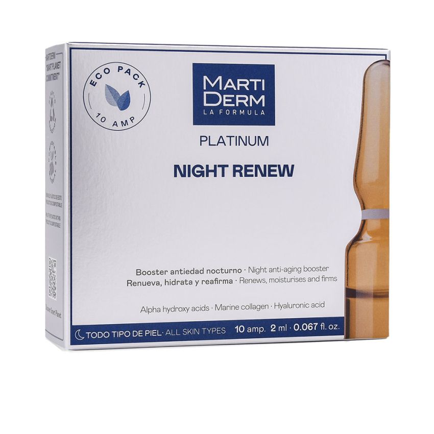 Ampoules Platine Nuit Renew - 10 X 2 Ml