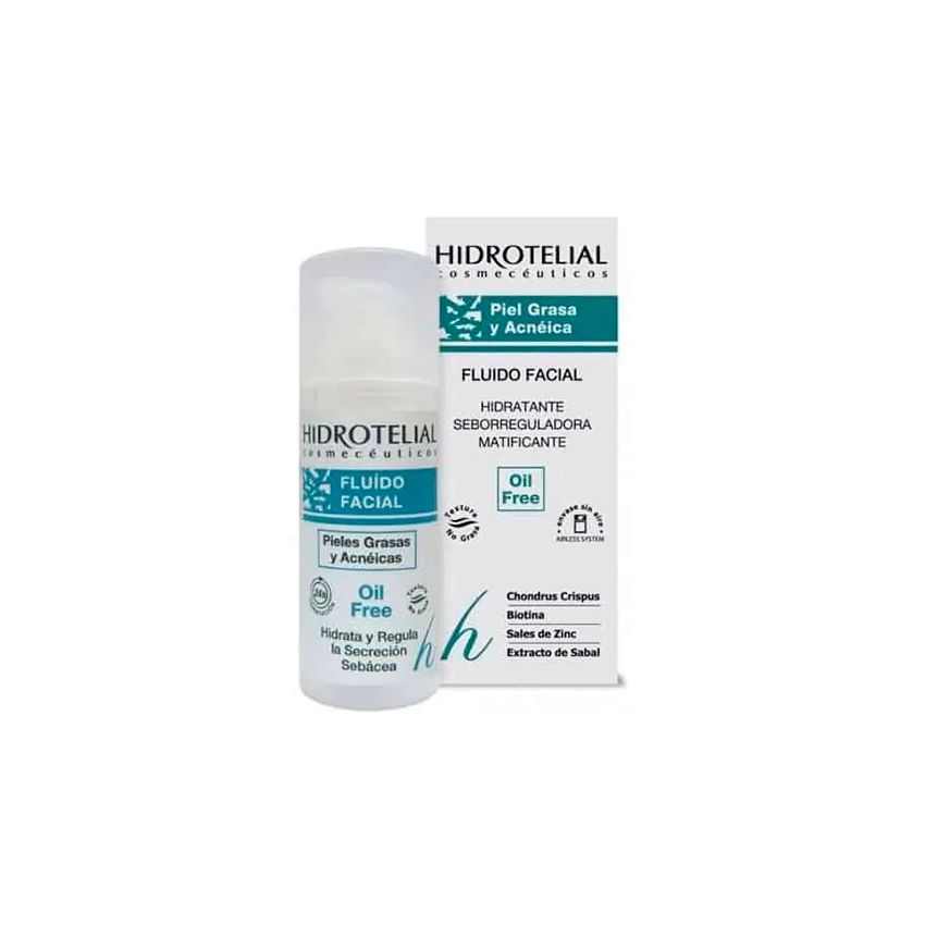 Hidrotelial Fluide Anti-Gras Pour Le Visage 50Ml