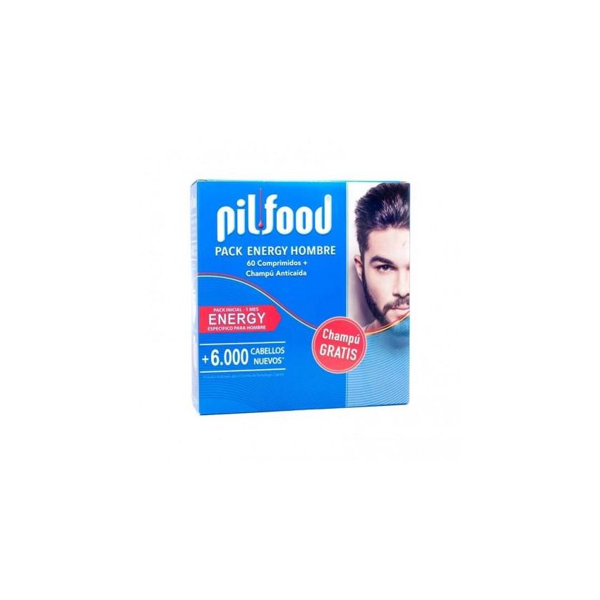 Pilfood Pil Food Energy Men'S Energy 60 Caps Shampoing