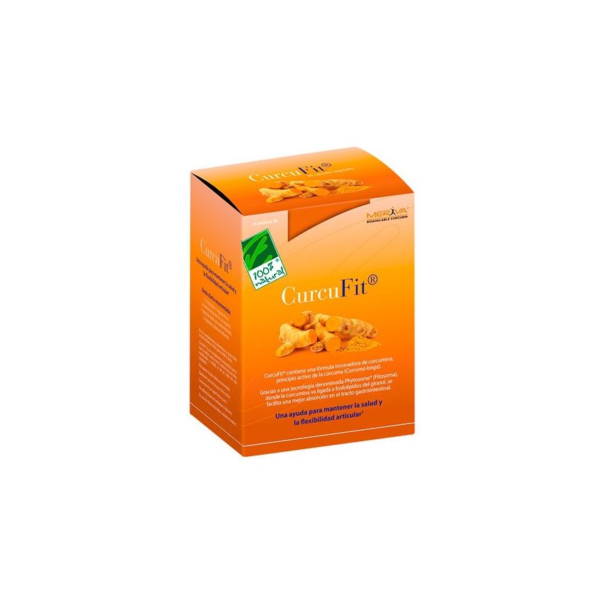 100%Natura 100 Natura 100 Natura 100 Natura Curcufit 30 Caps