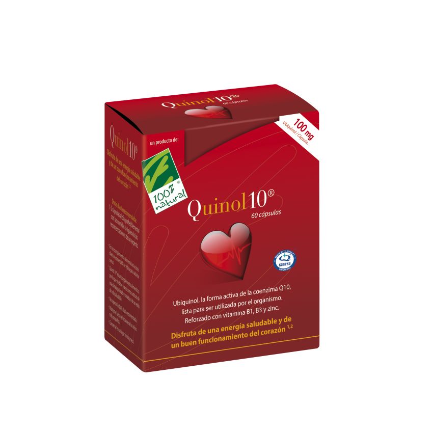 100%Natura Quinol 10 60 Cap